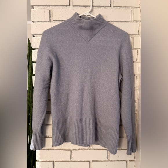 Everlane Sweaters - Everlane Mock Neck Wool/Yak Hair Blend Sweater SZ XS | Elevated Basics | Capsule